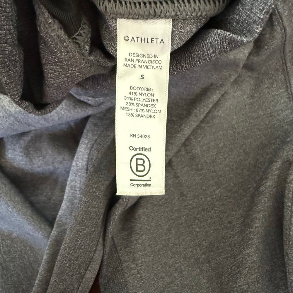 Athleta Venice Jogger Heather Gray Athleisure Lounge Travel Performance Sz S - Picture 8 of 8